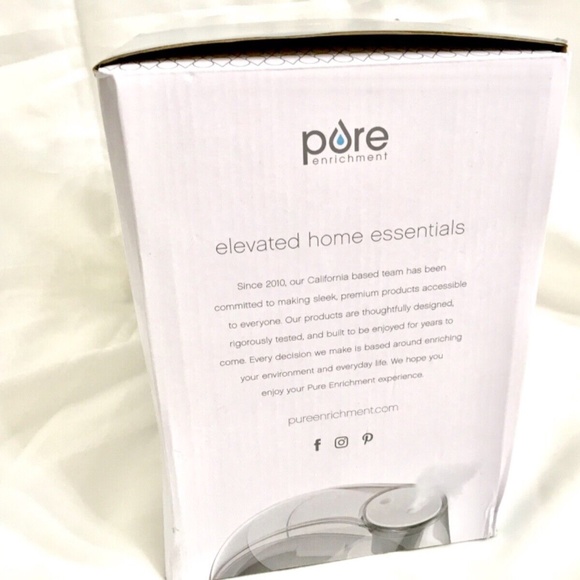 Pure Enrichment MistAire Silver Ultrasonic Cool Mist Humidifier - Picture 4 of 9